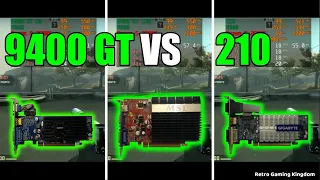 GeForce 9400 GT vs GeForce 210 Test In 14 Games (No FPS Drop - Capture Card)