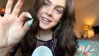 ASMR Plucking Away Negative Energy (Hand Movements & Inaudible Whispers)