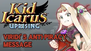 Kid Icarus: Uprising - Viridi's Anti-Piracy Message (FANMADE)