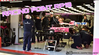 NEW RACING POINT RP19 - F1 TEST DAYS 2020 | BarcelonaPetrolhead