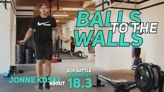 Jonne Koski über Workout 18.3 – Fitness Bundesliga