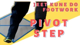 How to "Pivot Step" - Jeet Kune Do Footwork