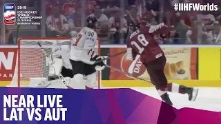 Rodrigo Abols goes top shelf | Near Live | 2019 IIHF Ice Hockey World Championship