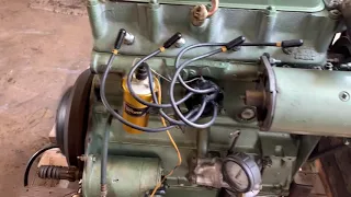 1954 AUSTIN HEALEY BN1 engine test