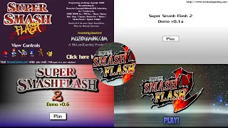 EVOLUTION OF SUPER SMASH FLASH