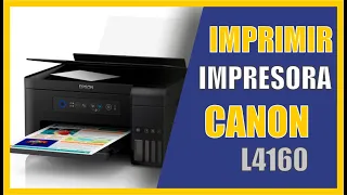 Como ESCANEAR en una IMPRESORA EPSON L4160