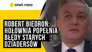 Biedroń: Hołownia ma talent do popełniania fundamentalnych błędów. Błędy starych dziadersów