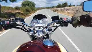 Triumph Thunderbird 900 summer ride in Cyprus!