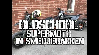 Oldschool supermoto in Smedjebacken! [Semi-RAW Superretards SWK 2018]