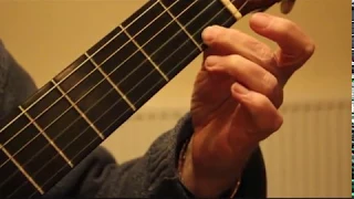 Study in C Major by Francisco Tarrega Guitar Tutorial