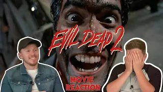 Evil Dead 2 (1987) MOVIE REACTION! FIRST TIME WATCHING!