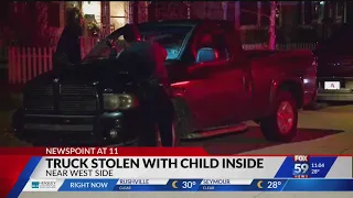 Truck stolen with child inside, family reunited