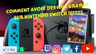 COMMENT AVOIR DES JEUX GRATUIT SUR NINTENDO SWITCH !!!????