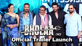 Bholaa Official Trailer Launch | Ajay Devgn, Tabu | Bholaa In IMAX 3D | 30th March 2023