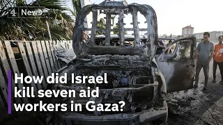 Three British aid workers in Gaza killed in Israel airstrike