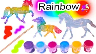 Rainbow Horses ! Do It Yourself Craft Breyer Suncatcher Stablemates