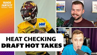 12 rookie fantasy ranking hot takes heat checked by Matt Harmon