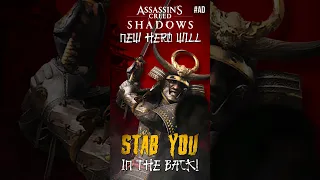 The Samurai Will BETRAY You ⚔️(Assassin’s Creed Shadows)! #shorts