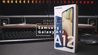 Samsung Galaxy A12 Unboxing and Impressions