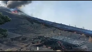 Vídeo de la erupción del volcán de La Palma a las 10.30 h Involcan