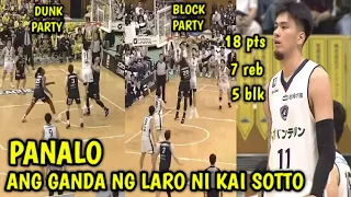 PANALO! KAI SOTTO NAG PAKITANG GILAS NA NAMAN DUNK AT BLOCK PARTY