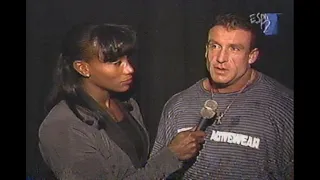 Dorian Yates - Interview/Guest Poser at 1995 NPC Nationals