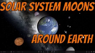 What if ALL of the Moons Orbited Earth? The Earth With 18 Moons in Universe Sandbox²