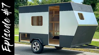 How to Build a Travel Trailer - DIY Framing and Aluminum Sheeting Installation