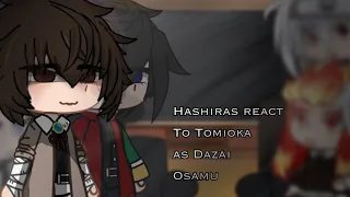 Hashira react to Tomioka Giyuu as Dazai Osamu | 2.5/? | Kny/Ds | Gacha Club