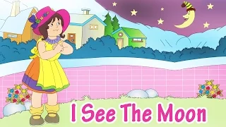 I See The Moon | Animated Nursery Rhyme in English