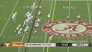 Jordan Whittington (Texas WR) vs Alabama 2023