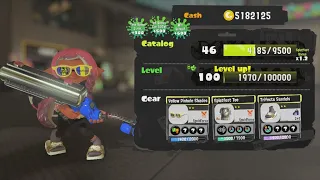 Splatoon 3 - Tricolor Turf War - Reaching Level 100 (NO, THERE IS NO LEVEL RESET)