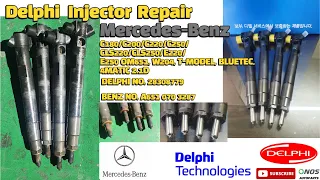 Mercedes-Benz E220 Delphi DIESEL INJECTOR Repair 28308779 A651 070 3287