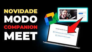 COMO APRESENTAR E ESCREVER NO CHAT EM TELA SEPARADA USANDO MODO COMPANION DO GOOGLE MEET