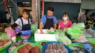 金獅湖市場海鮮拍賣興達港王中皇海鮮叫賣直播0505