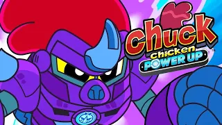 Chuck Chicken Power Up 💥 Best episodes collection ☀️ Superhero cartoons