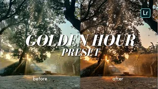 Golden Hour Preset  | Lightroom Mobile Preset Tutorial  | FREE DNG