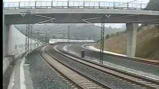 Авария поезда в Испании