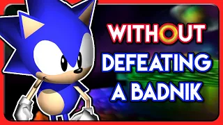 Can You Beat Sonic R WITHOUT Defeating a Badnik? (April Fools 2019)