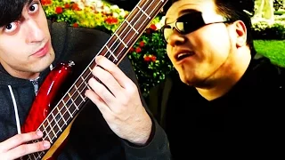 "All Star" by Smash Mouth but it's on bass guitar
