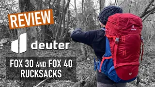 Review of the Deuter Fox 30 and 40 Junior Backpacks