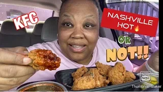 KFC Crunchy Hot Wings & Nashville Hot Sauce?