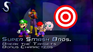 Super Smash Bros 64 HD Textures - Bonus 1: Break the Targets (Bonus Characters)