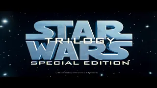 STAR WARS 1997 Special Edition VHS intro: 4K REMASTER