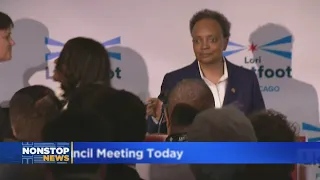 Lightfoot's first City Council meeting since losing mayoral election