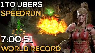 1 TO UBERS AMAZON SPEEDRUN - 7:00:51 IGT | 7:13:04 RTA | DIABLO 2 RESURRECTED