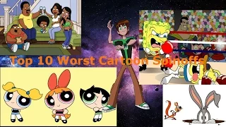 Top 10 Worst Cartoon Spinoffs/Remakes/Continuations