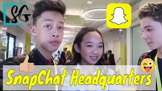 Snapchat headquarters for a tour and fun meeting day 6 vlogmas 2018