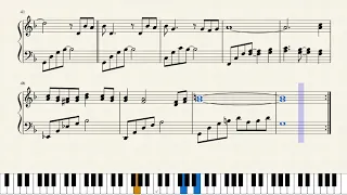 Final Fantasy VII OST : Tifa's Theme Piano Sheet