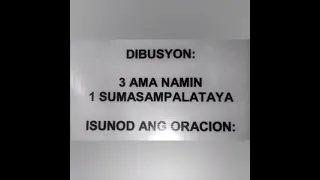 DEBOSYON NG SANTO NINYO MGA ORASYON